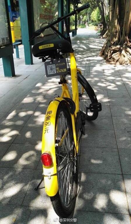 深圳女子骑单车撞人后逃逸 警方称ofo拒不配合调查